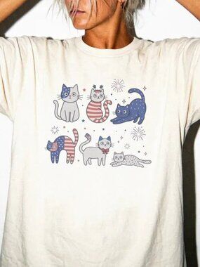 250th Anniversary Shirt, Cat Lover Shirt, Independence Day Shirt